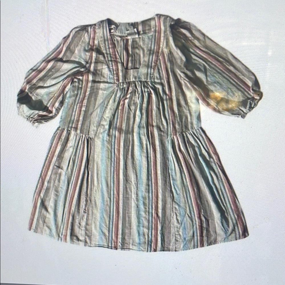 Striped Multicolor Dress